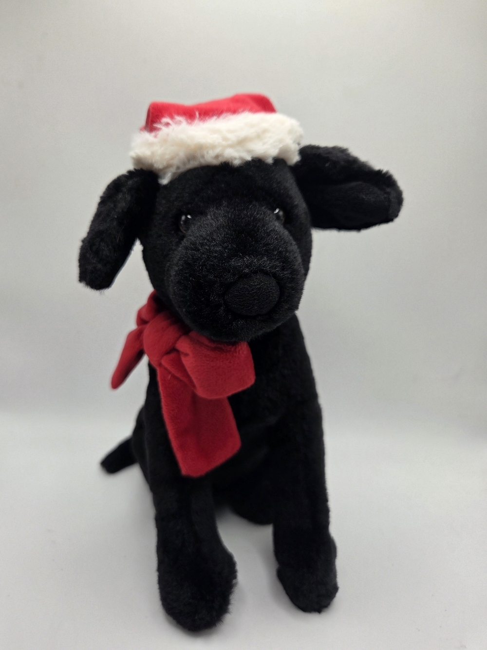 Jellycat Winter Warmer Pippa Black Labrador Retired